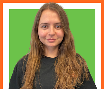 Luisana, SERVPRO employee, female, cut out in front of white background